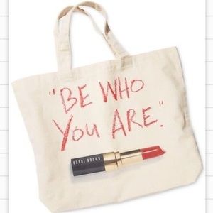 BOBBI BROWN “Be Who You Are” Tote Bag